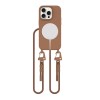 Tech-Protect MagNecklace MagSafe iPhone 14 Pro Case - Brown Tech-Protect MagNecklace MagSafe iPhone 14 Pro Case - Brown