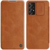 Nillkin Qin leather holster case for Samsung Galaxy A73 brown Nillkin Qin leather holster case for Samsung Galaxy A73 brown