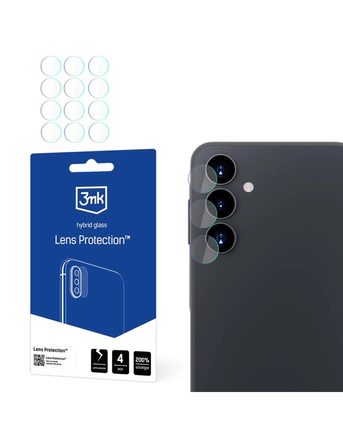 Hybrid Glass for Camera Lens 3mk Lens Protection for Samsung Galaxy A16