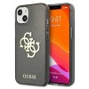 Guess GUHCP13SPCUGL4GBK iPhone 13 mini 5.4" black/black hard case Glitter 4G Big Logo Guess GUHCP13SPCUGL4GBK iPhone 13 mini 5.4" black/black hard case Glitter 4G Big Logo