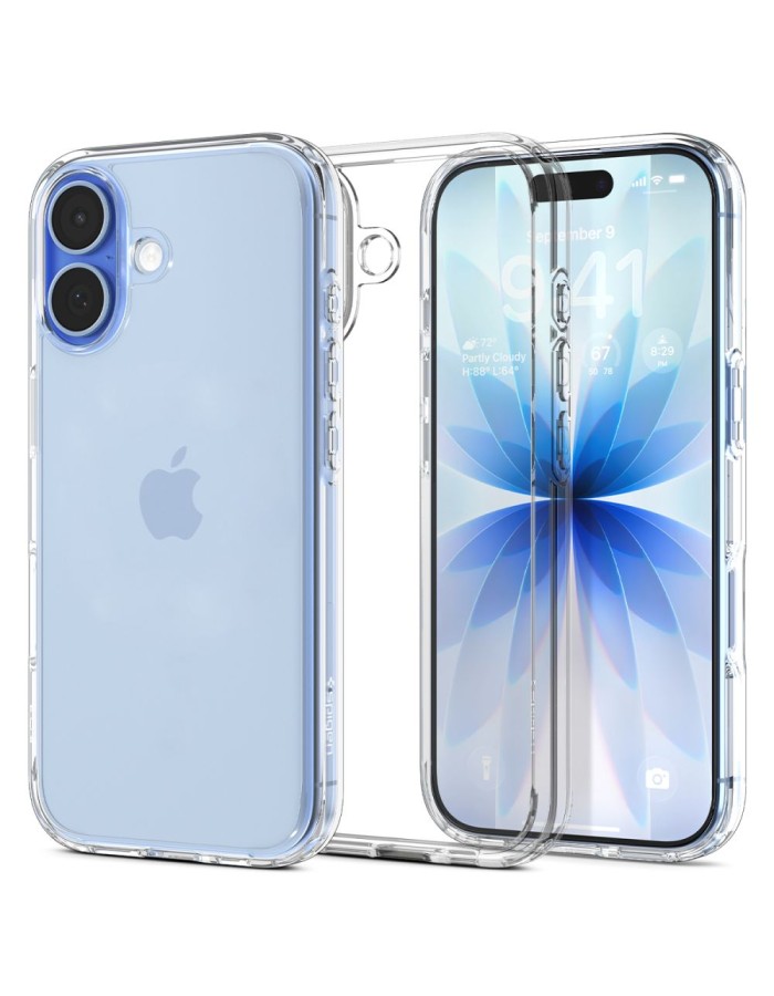 Spigen Ultra Hybrid Case for iPhone 17 - Transparent
