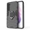 Ring Armor case for Samsung Galaxy S23+ armored cover magnetic holder ring black