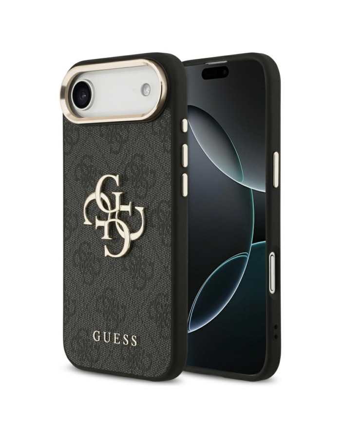 Guess 4G Big 4G Classic Logo Case for iPhone Air - Black and Gold Guess 4G Big 4G Classic Logo Case for iPhone Air - Black and Gold