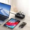Tech-Protect PC3X6 Power Strip 3 Sockets 240V + 3xUSB-A + 3xUSB-C 200cm - Black Tech-Protect PC3X6 Power Strip 3 Sockets 240V + 3xUSB-A + 3xUSB-C 200cm - Black