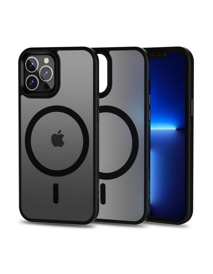 Tech-Protect MagMat MagSafe Case for iPhone 12 Pro Max - Matte Black Tech-Protect MagMat MagSafe Case for iPhone 12 Pro Max - Matte Black