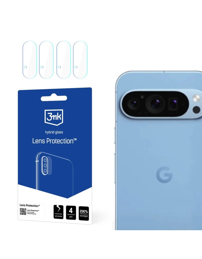 Hybrid Glass for Camera Lens 3mk Lens Protection for Google Pixel 9 Pro