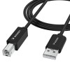 Wozinsky WKDDY4S USB-B - USB-A 480Mb/s Cable 1m - Black Wozinsky WKDDY4S USB-B - USB-A 480Mb/s Cable 1m - Black