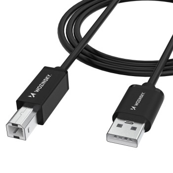 Wozinsky WKDDY4S USB-B - USB-A 480Mb/s Cable 1m - Black Wozinsky WKDDY4S USB-B - USB-A 480Mb/s Cable 1m - Black