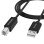 Wozinsky WKDDY4S USB-B - USB-A 480Mb/s Cable 1m - Black
