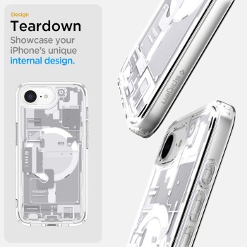 Spigen Ultra Hybrid MagSafe Case for iPhone 16e / 17e Zero One - White