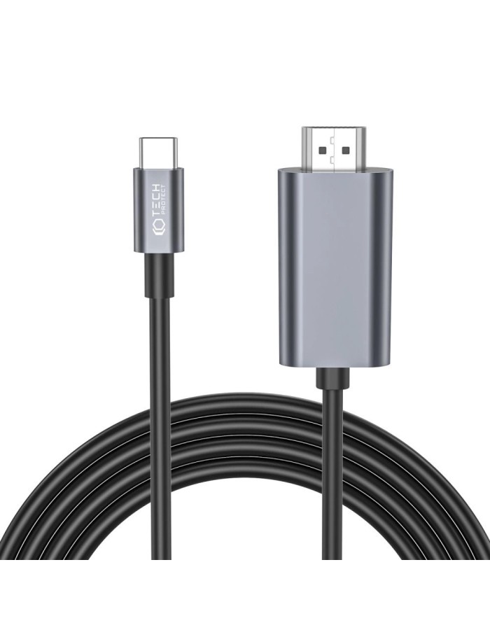 Tech-Protect UltraBoost USB-C / HDMI 4K 60Hz Cable 2m - Black