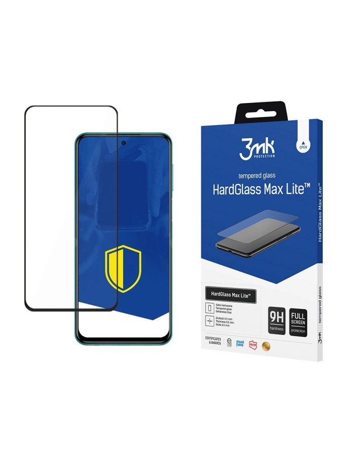 9H 3mk HardGlass Max Lite™ glass on Xiaomi Redmi Note 9S 9H 3mk HardGlass Max Lite™ glass on Xiaomi Redmi Note 9S