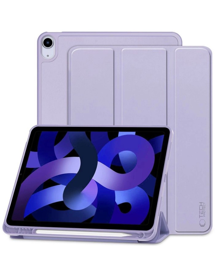 Tech-Protect SmartCase Pen for iPad Air 10.9” (2020/2022) / 11” (2024/2025/2026) - purple
