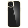 Spigen Crystal Hybrid iPhone 15 Plus Case - Transparent Beige Spigen Crystal Hybrid iPhone 15 Plus Case - Transparent Beige