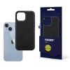 3mk Hardy Apple Silky Leather MagCase for Apple iPhone 14 Plus - Black