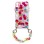 Color Chain Case gel flexible elastic case cover with a chain pendant for Samsung Galaxy A22 4G multicolour  (2)