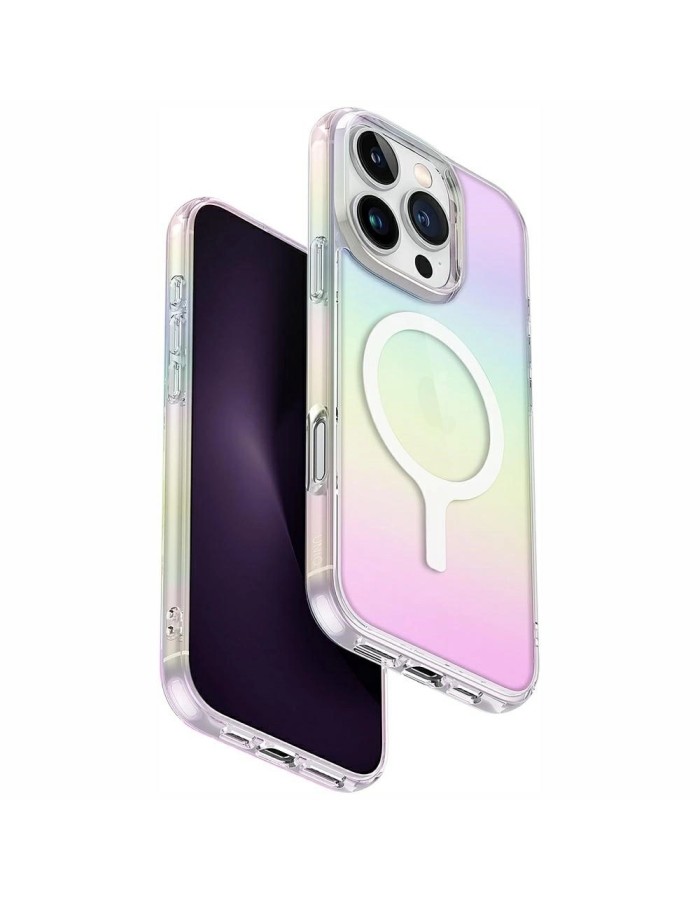 Uniq Iridescia Magclick Charging Case for iPhone 16 Pro - Multicolor Uniq Iridescia Magclick Charging Case for iPhone 16 Pro - Multicolor