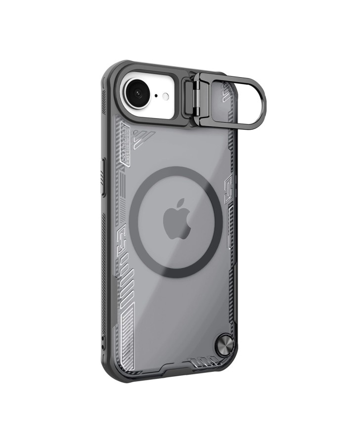 Nillkin Iceblade Prop Magnetic Case with Stand for iPhone 16e / 17e - Black