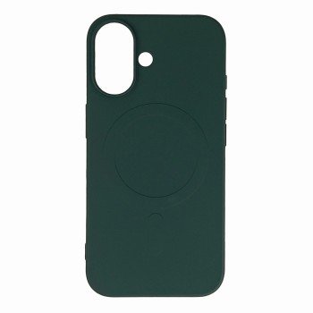 Liquid Silicone Case with MagSafe for iPhone 16e / 17e - Green Liquid Silicone Case with MagSafe for iPhone 16e / 17e - Green