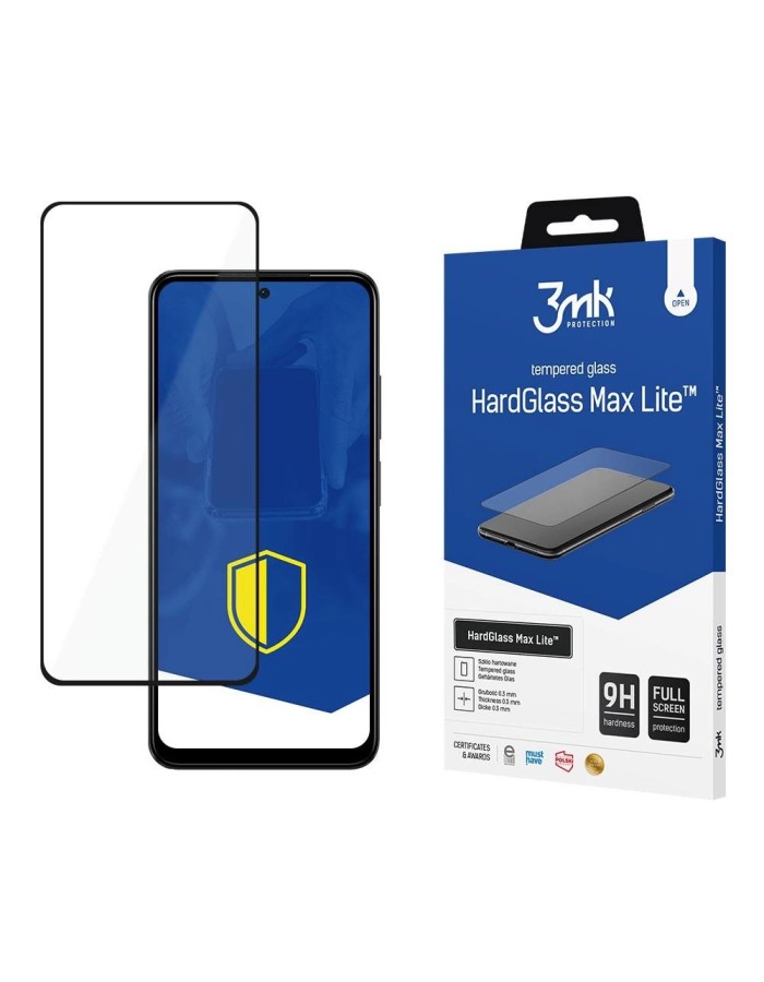 9H 3mk HardGlass Max Lite™ glass on Xiaomi Redmi Note 12s 9H 3mk HardGlass Max Lite™ glass on Xiaomi Redmi Note 12s