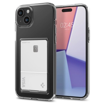 Spigen Crystal Slot Case for iPhone 15 Plus - Clear