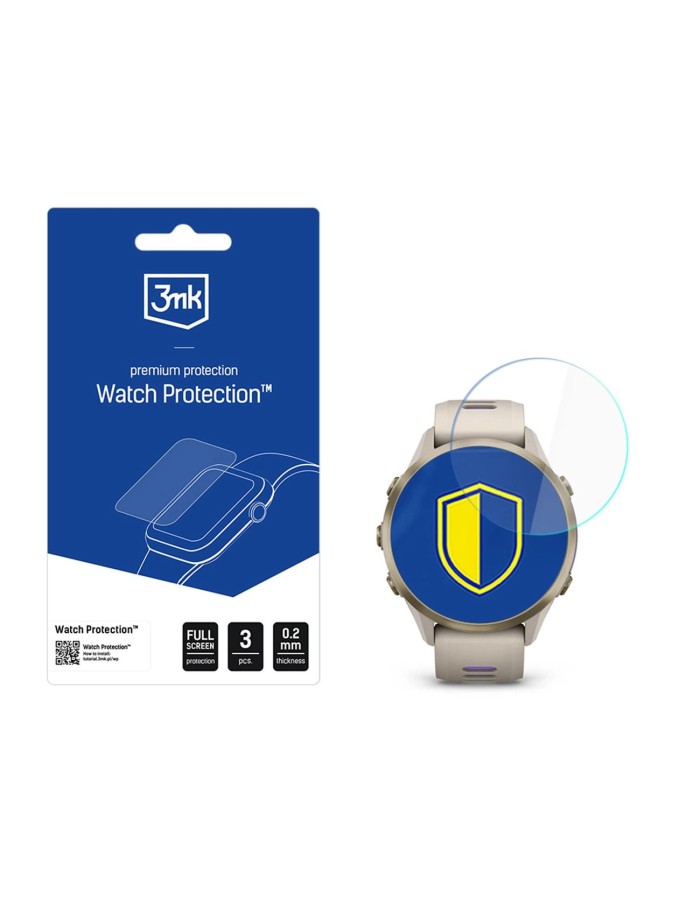 3mk Watch Protection ARC Smartwatch Screen Protector Film for Garmin Forerunner 970 (47mm) 3mk Watch Protection ARC Smartwatch Screen Protector Film for Garmin Forerunner 970 (47mm)