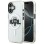 Karl Lagerfeld IML Karl Sketch Logo MagSafe Case for iPhone 17 - Transparent