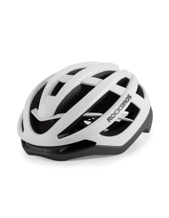 Rockbros HC-58WG-L Bike Helmet 58-61 cm - White-Gray