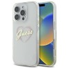 Guess IML Heart Case for iPhone 16 Pro - Transparent Guess IML Heart Case for iPhone 16 Pro - Transparent