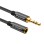 Wozinsky mini jack extension cable (female-male) AUX extension cable 3 m black