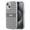 DKNY IML Mono & Stripe MagSafe case for iPhone 15 / 14 / 13 - beige DKNY IML Mono & Stripe MagSafe case for iPhone 15 / 14 / 13 - beige