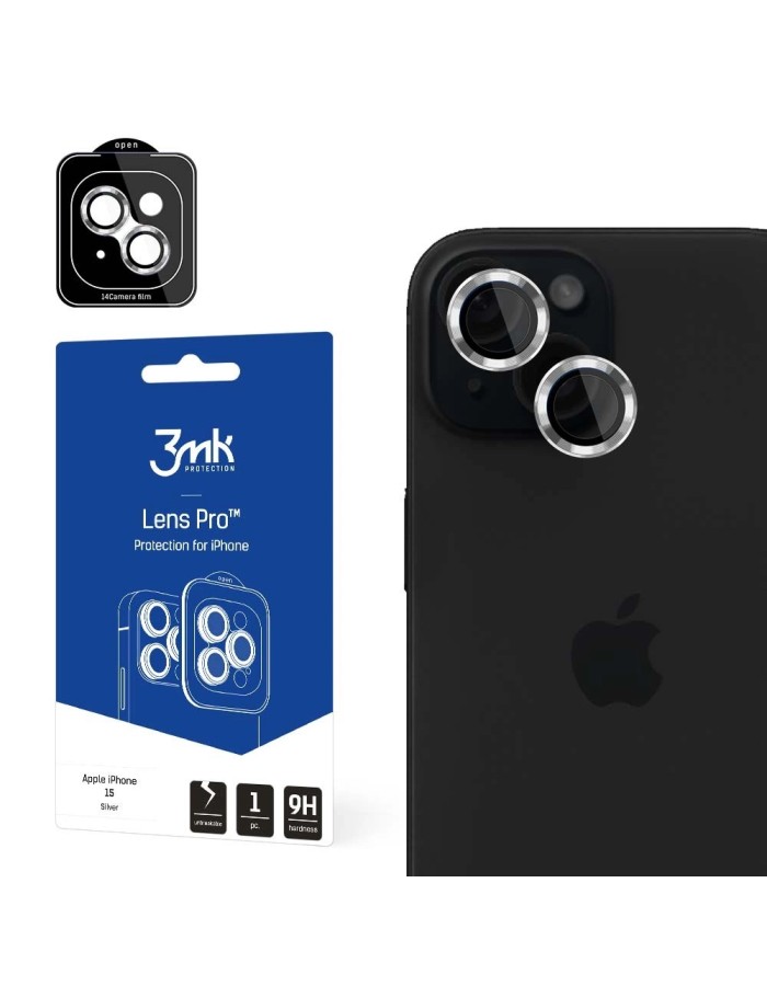 Apple iPhone 15 - 3mk Lens Protection Pro Apple iPhone 15 - 3mk Lens Protection Pro