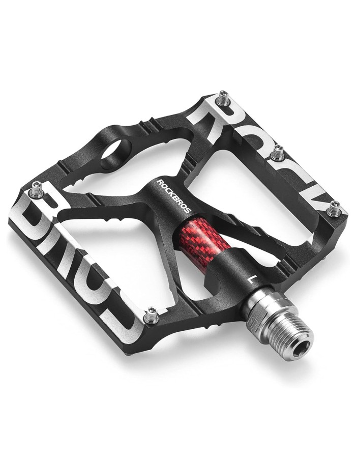 Rockbros 37213071001 Aluminum Alloy Bicycle Pedals - Black