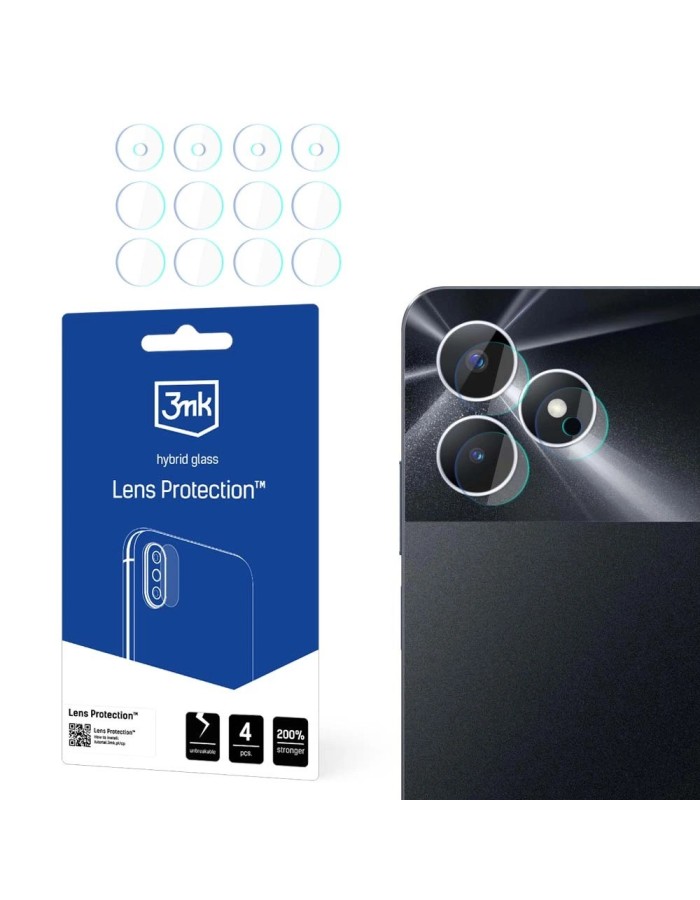 3mk Lens Protection™ hybrid camera glass for Realme Note 50