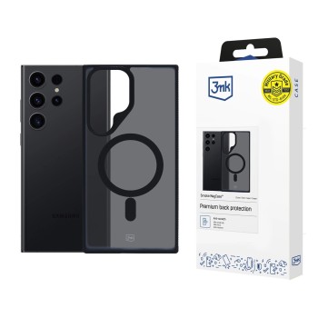 3mk Smoke MagCase with MagSafe for Samsung Galaxy S23 Ultra - semi-transparent 3mk Smoke MagCase with MagSafe for Samsung Galaxy S23 Ultra - semi-transparent