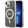 Guess IML 4G MagSafe case for iPhone 15 - brown Guess IML 4G MagSafe case for iPhone 15 - brown