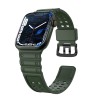 Strap Triple Protection for Apple Watch 38 / 40 / 41 mm band bracelet - green Strap Triple Protection for Apple Watch 38 / 40 / 41 mm band bracelet - green