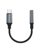 Wozinsky WACM-01 USB-C Adapter - 3.5mm Mini Jack - Black
