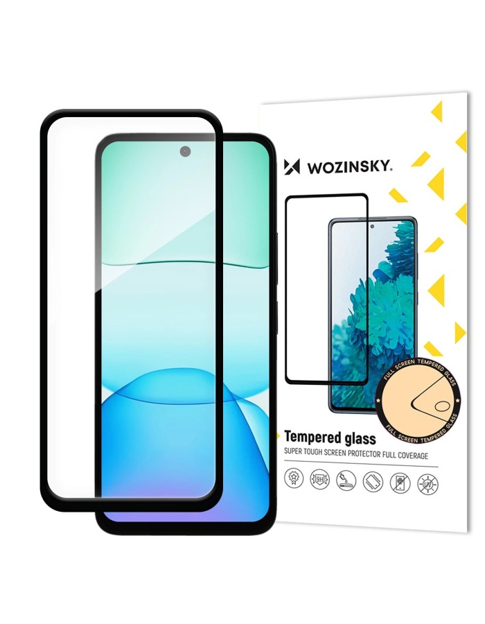 Wozinsky Full Glue Tempered Glass for Xiaomi Redmi 13