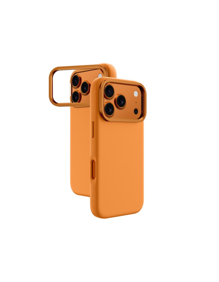 AmazingThing Glamor case for iPhone 17 Pro compatible with MagSafe - orange
