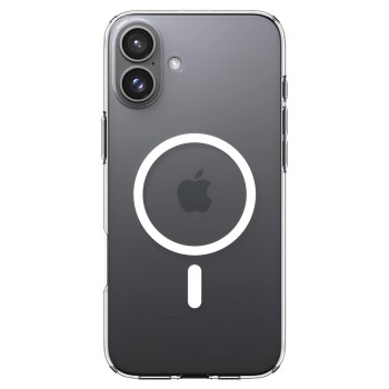 Spigen Liquid Crystal Mag Case with MagSafe for iPhone 16 - Clear
