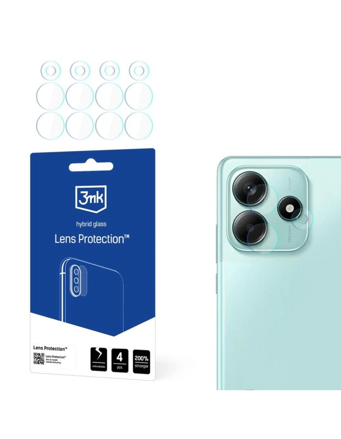 Hybrid Glass for Camera Lens 3mk Lens Protection for Xiaomi Redmi Note 14 5G