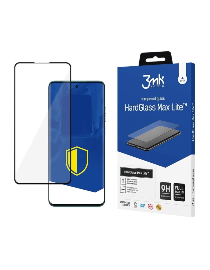9H 3mk HardGlass Max Lite™ glass for Motorola Edge 40 Neo 9H 3mk HardGlass Max Lite™ glass for Motorola Edge 40 Neo