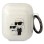Karl Lagerfeld KLA2HNKCTGT Airpods 1/2 cover transparent Gliter Karl&amp;amp;Choupette