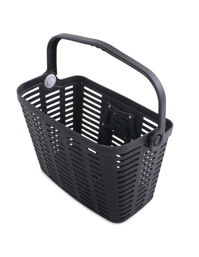 Wozinsky WKR-PK plastic handlebar bicycle basket - black Wozinsky WKR-PK plastic handlebar bicycle basket - black