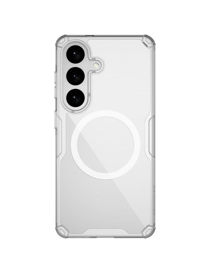 Nillkin Nature TPU Pro Case Compatible with MagSafe for Samsung Galaxy S26+ - White Nillkin Nature TPU Pro Case Compatible with MagSafe for Samsung Galaxy S26+ - White