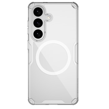 Nillkin Nature TPU Pro Case Compatible with MagSafe for Samsung Galaxy S26 - White Nillkin Nature TPU Pro Case Compatible with MagSafe for Samsung Galaxy S26 - White