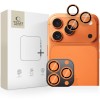 Tech-Protect Camring Fit+ Camera Cover for iPhone 14 Pro / Max / 15 Pro / Max / 16 Pro / Max / 17 Pro / Max - Orange Tech-Protect Camring Fit+ Camera Cover for iPhone 14 Pro / Max / 15 Pro / Max / 16 Pro / Max / 17 Pro / Max - Orange