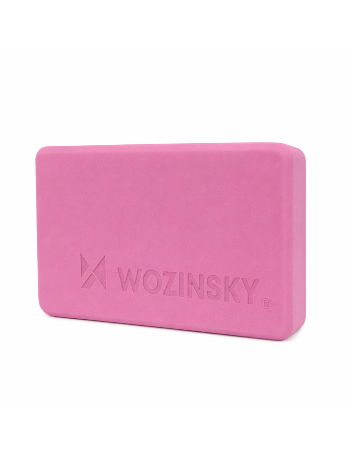 Wozinsky WKDJ-P Yoga Cube for Pilates and Stretching Exercises - Pink