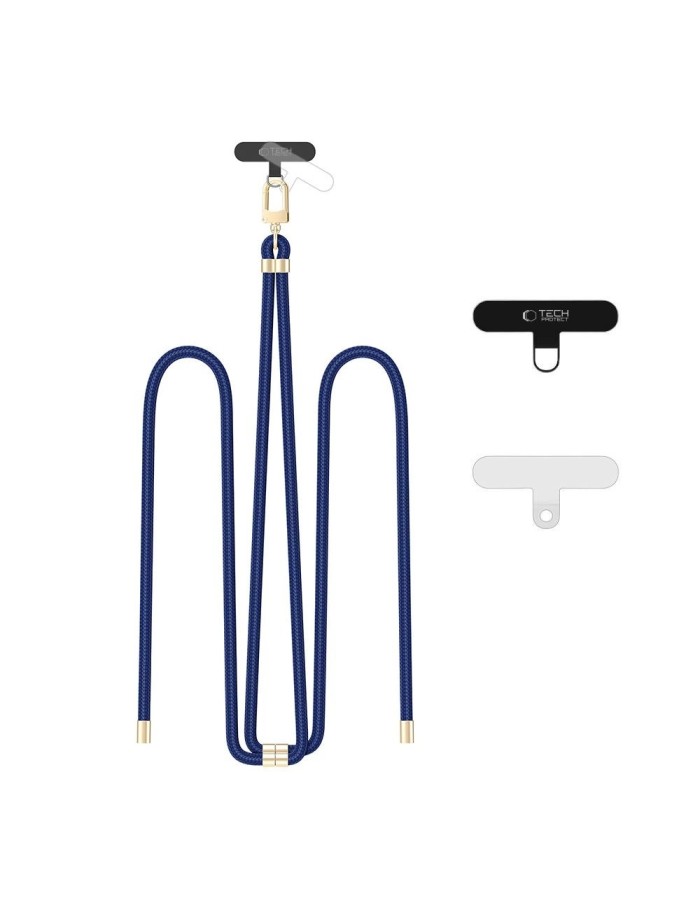 Tech-Protect C7S Rope Crossbody Strap Leash - Blue